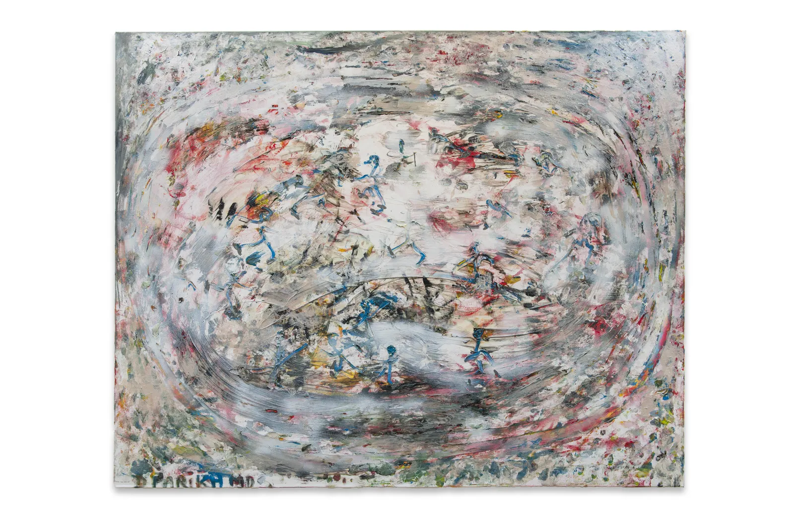 Dakshesh Parikh, The Christmas Village and the Ice Rink, 2024