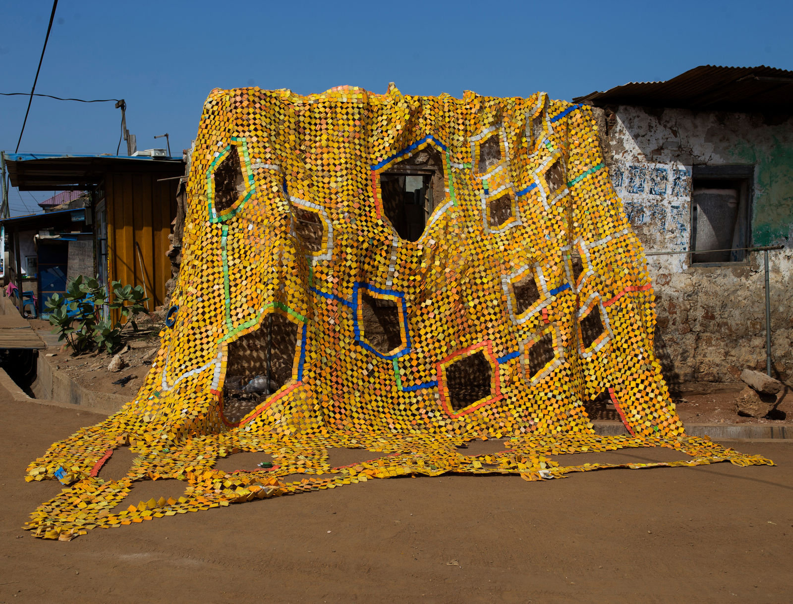 Serge Attukwei Clottey, Year of return, 2019