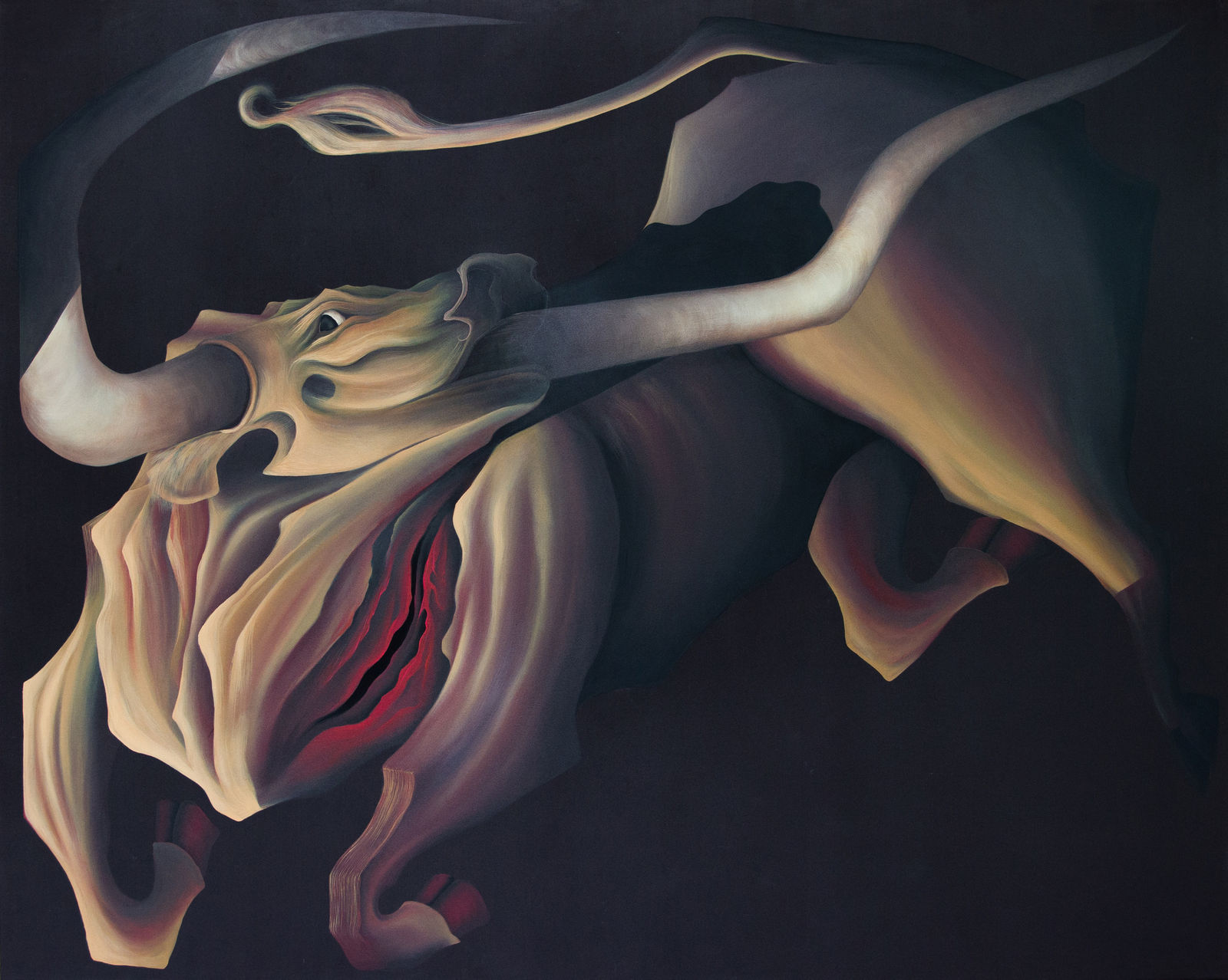 Alfie Rouy, The Many Thoughts of an Ox’s Fading Eye, 2022