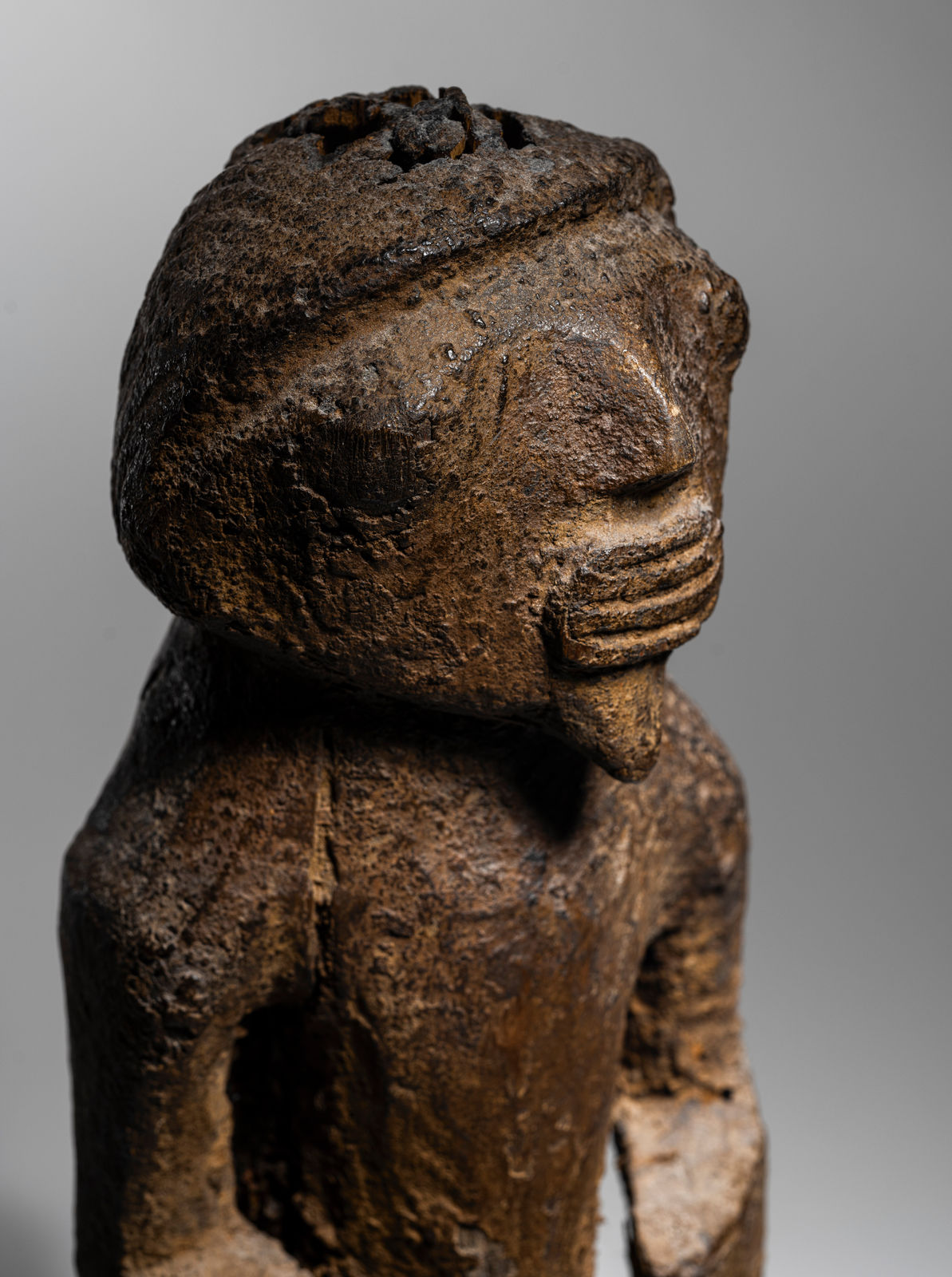 The Keaka Master of the Striated Neck, Power Figure (Njom)