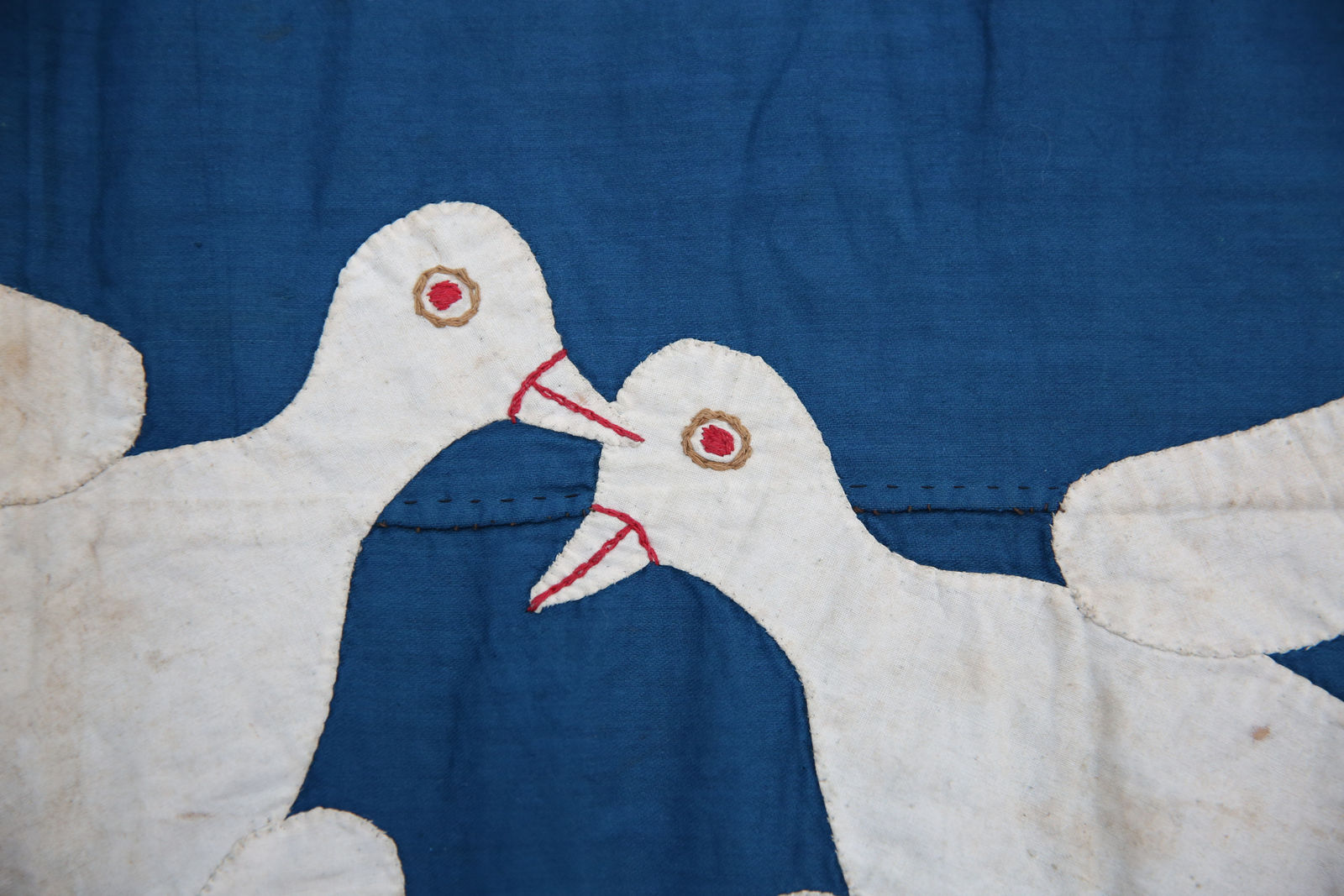 Anonymous Fante artist (Ghana), Asafo militia’s company flag, frankaa, 1950s-60s