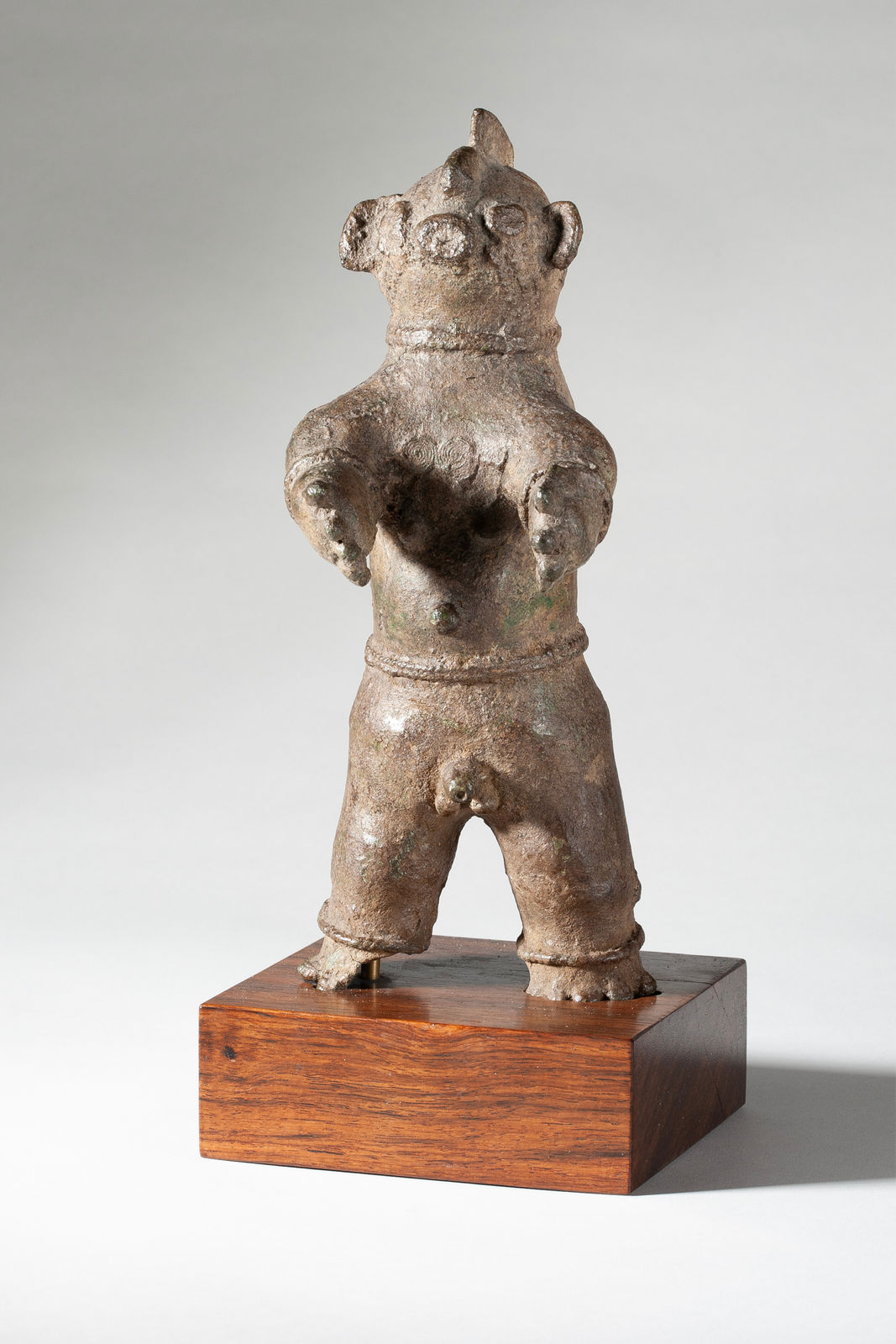 Shrine Figure Anonymous artist Cross River, Nigeria 17th -19th century Copper alloy