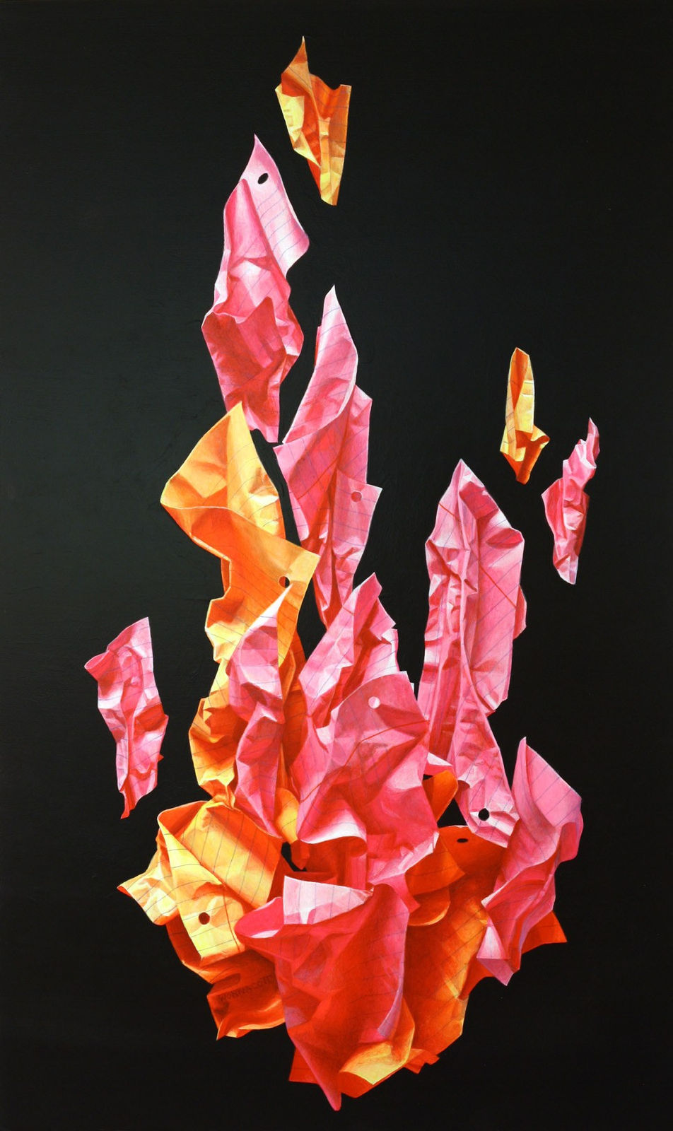 Victoria P. Wonnacott, Bonfire, 2022