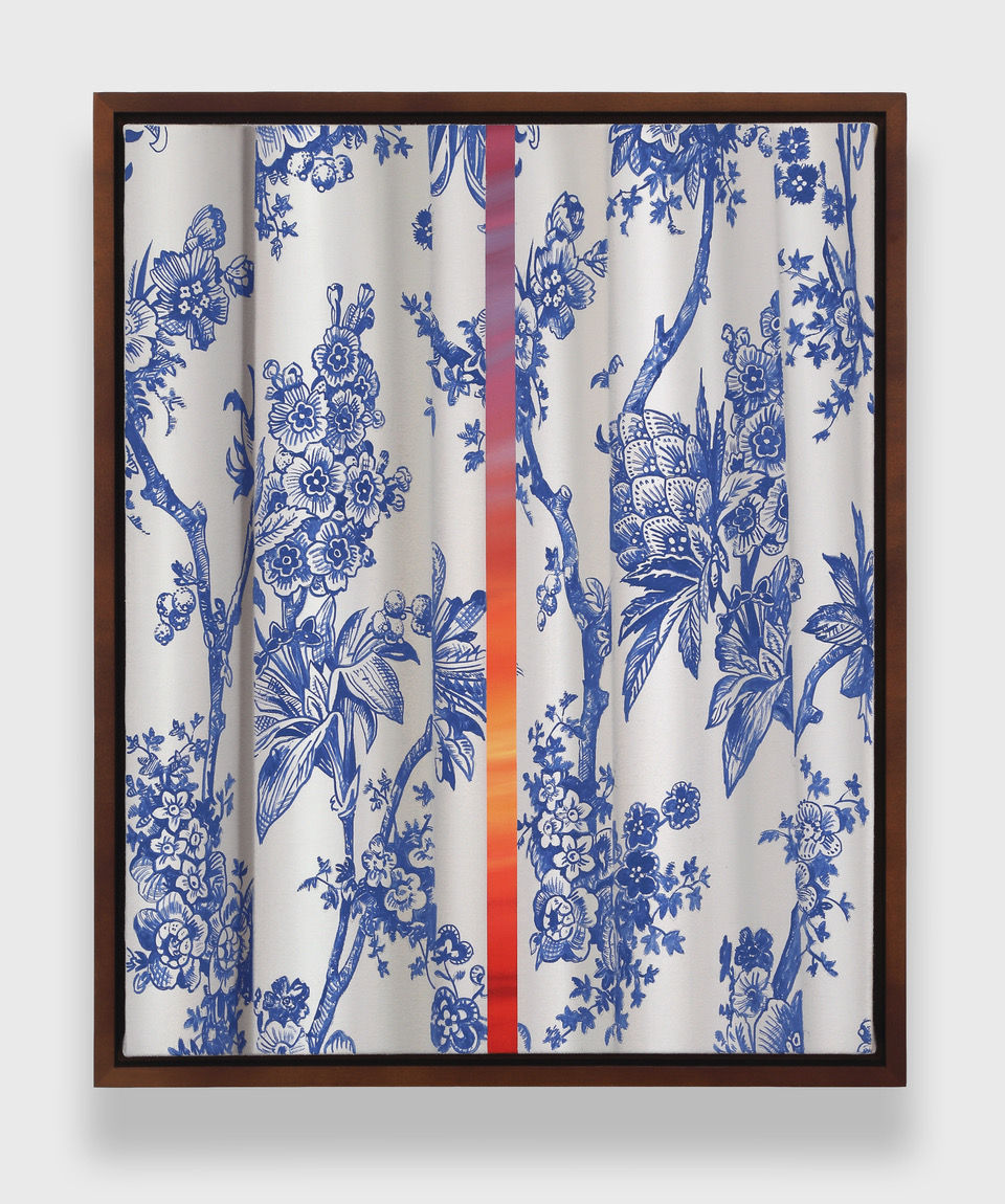 Shawn Huckins, First Sun and Toile de Jouy Curtain Study, 2026