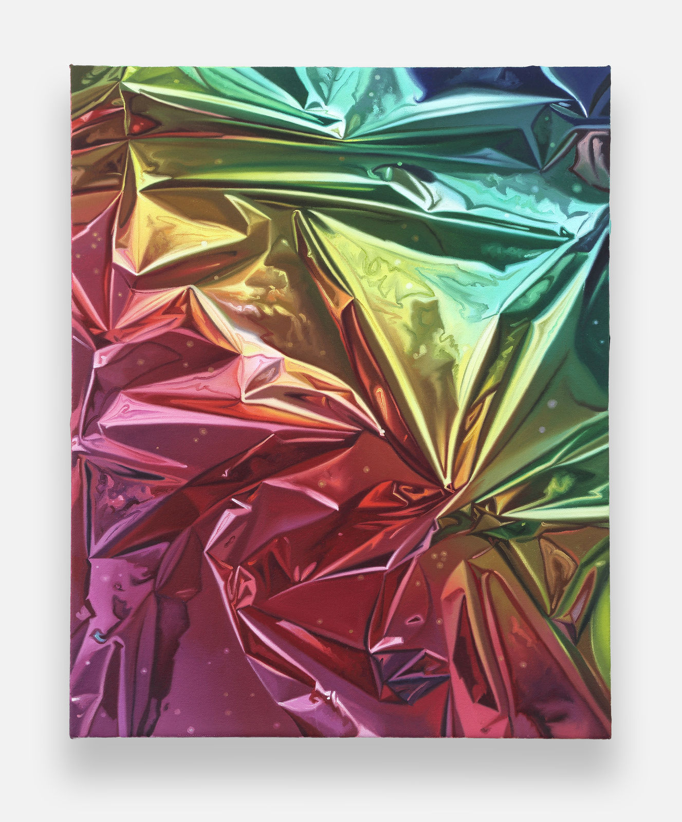 Shawn Huckins, Gradient Mylar With Stars, 2025