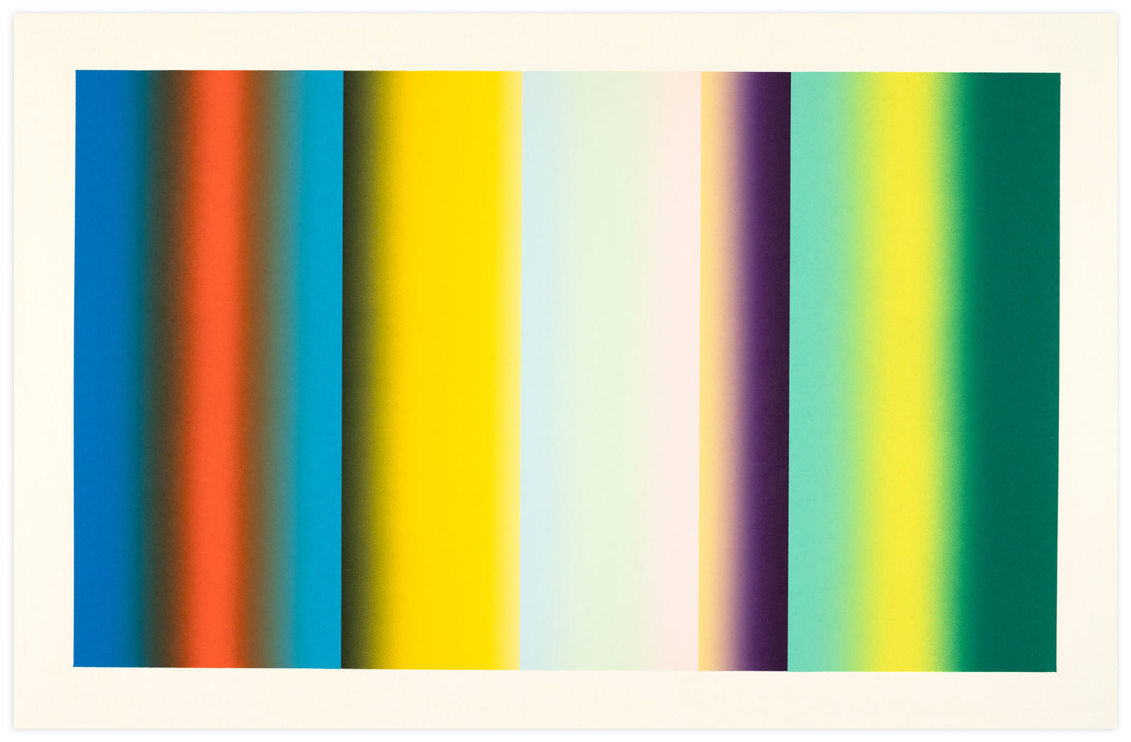 Polly Apfelbaum, Byzantine Rocker 14 , 2014