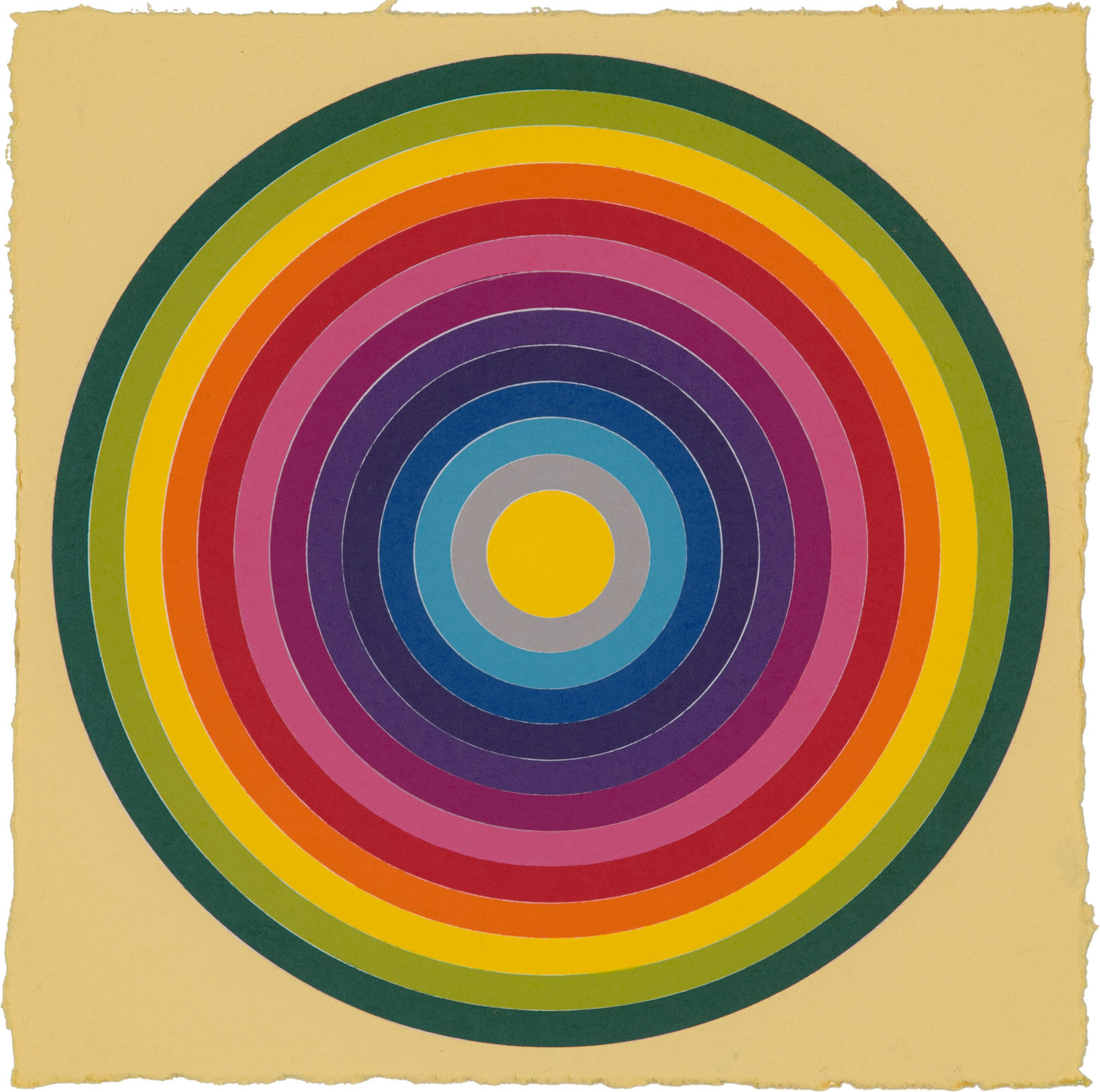 Polly Apfelbaum, Target Practice 10, 2020