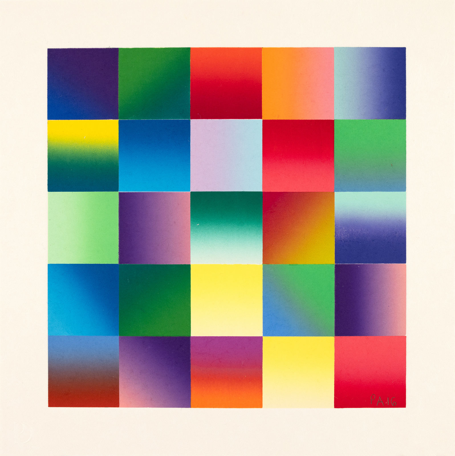 Polly Apfelbaum, Atomic Mystic Particle 12, 2016