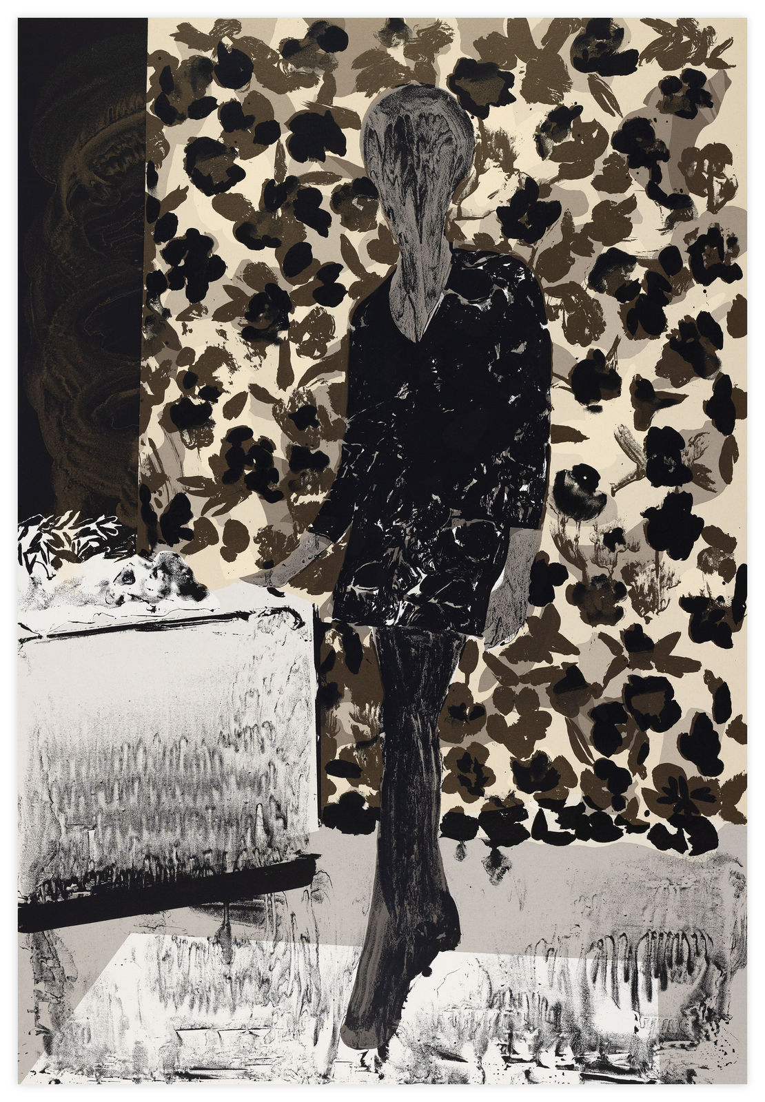 Hurvin Anderson Mrs. S. Keita Gold Print Edition