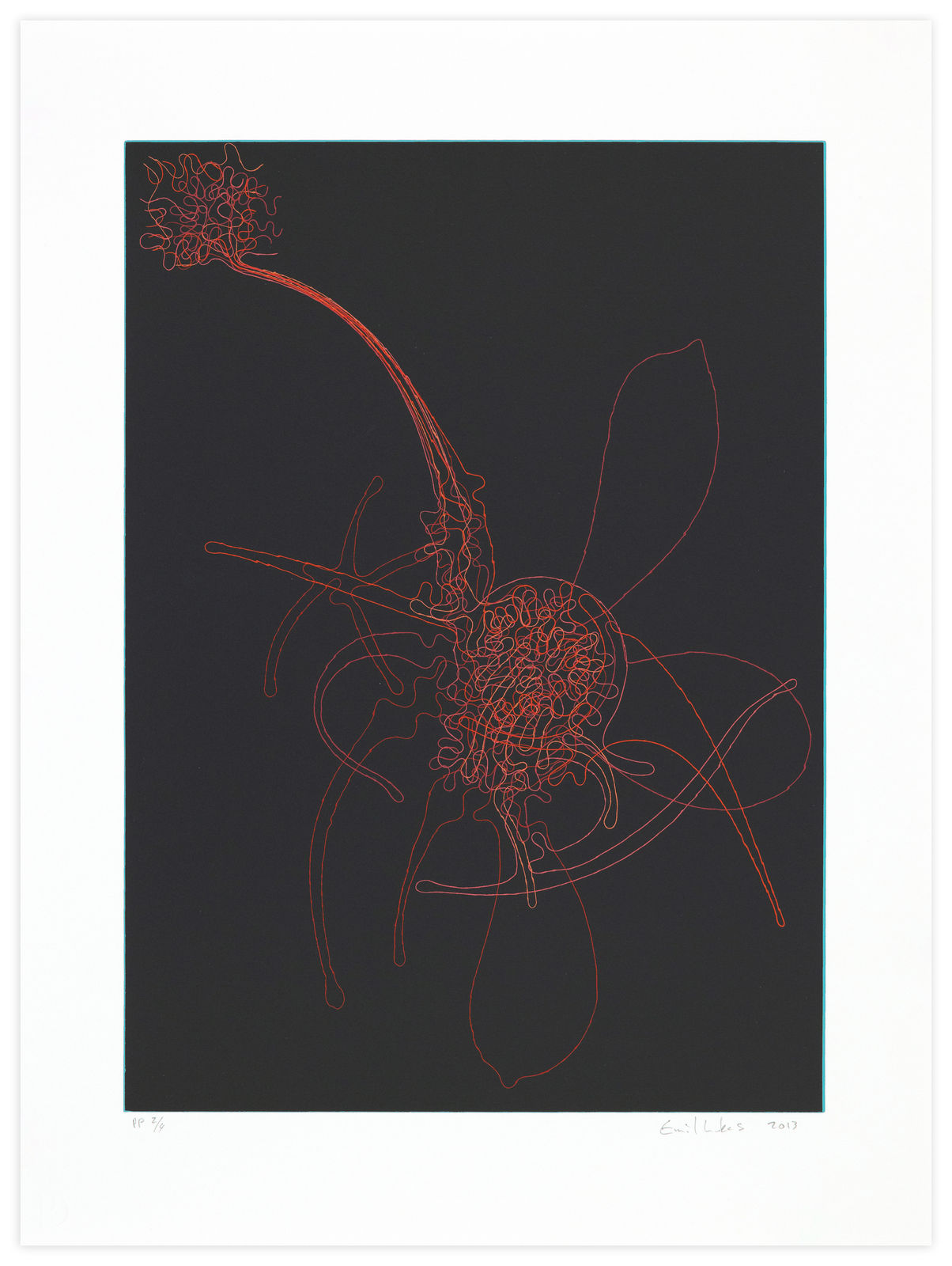 Emil Lukas Bubble Up Blood Edition Print