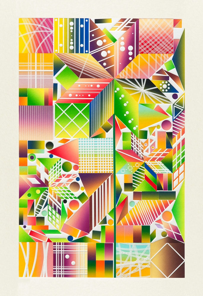 Polly Apfelbaum, Atomic Mystic Cosmic 3, 2017