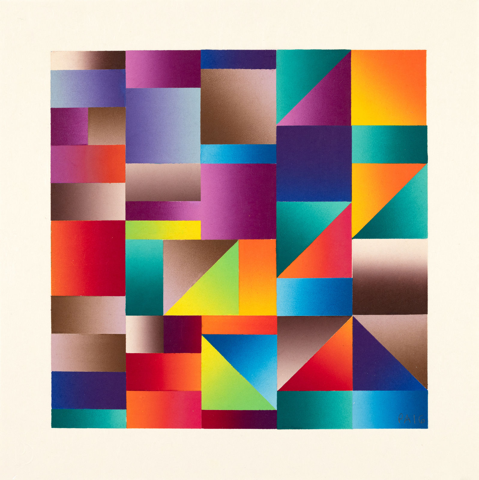 Polly Apfelbaum, Atomic Mystic Particle 22, 2016