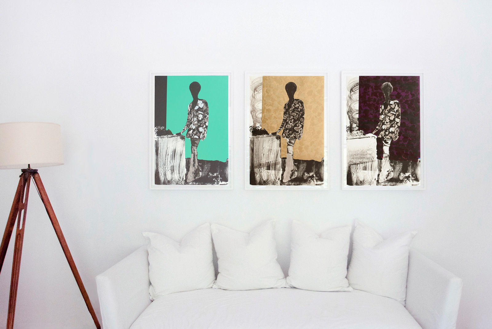 Hurvin Anderson Mrs. S. Keita Print Edition