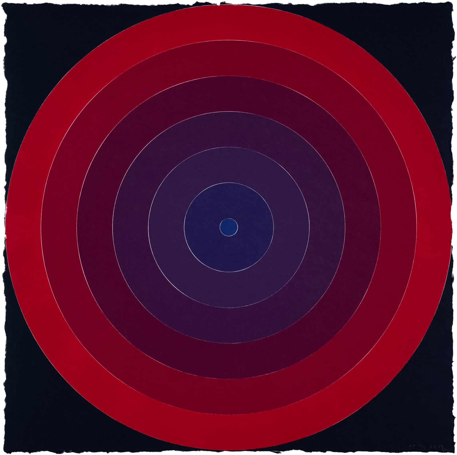 Polly Apfelbaum On Target Purple Print Edition