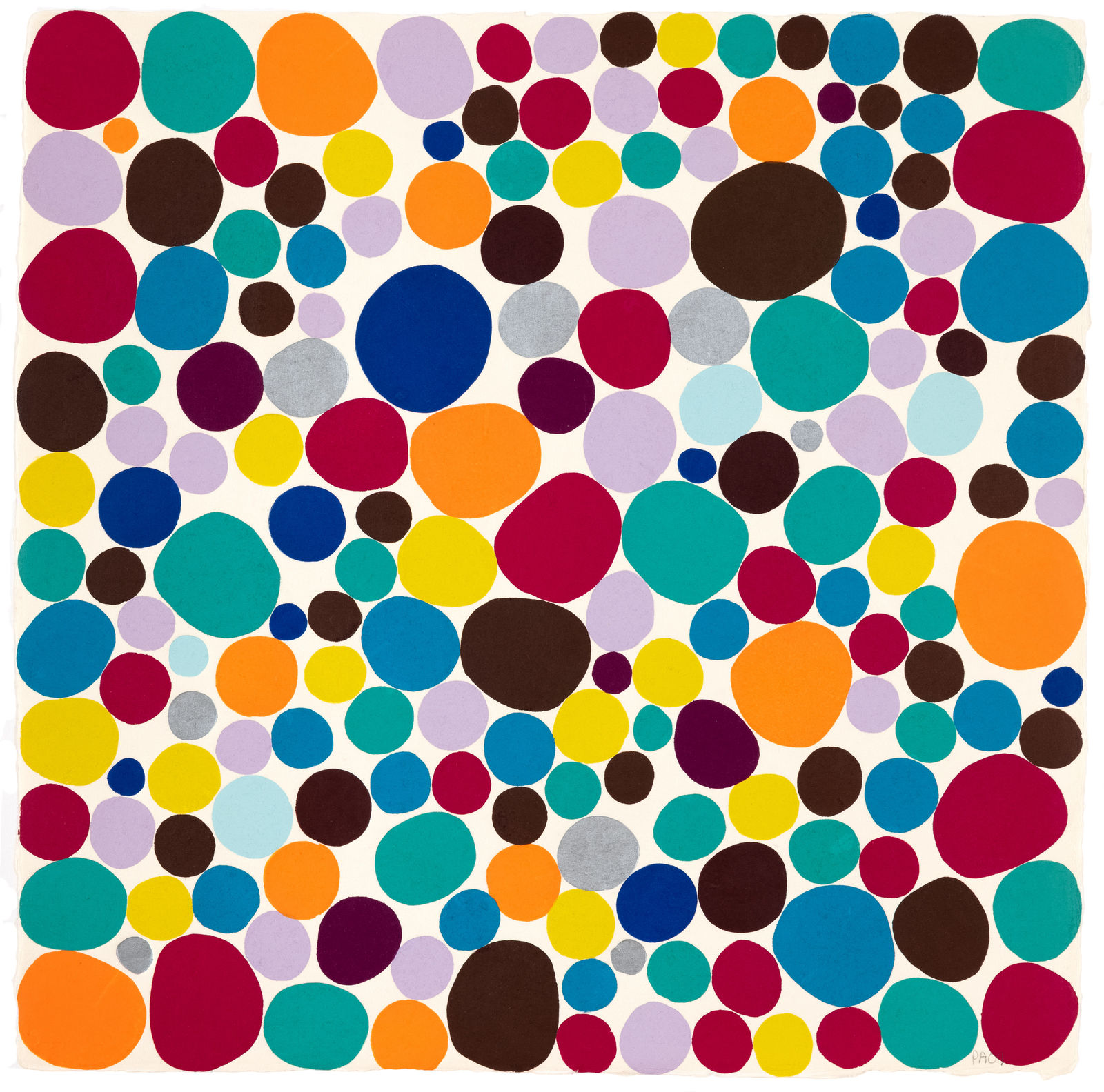 Polly Apfelbaum Durham Press Little Dogwood Woodblock Monoprint Series