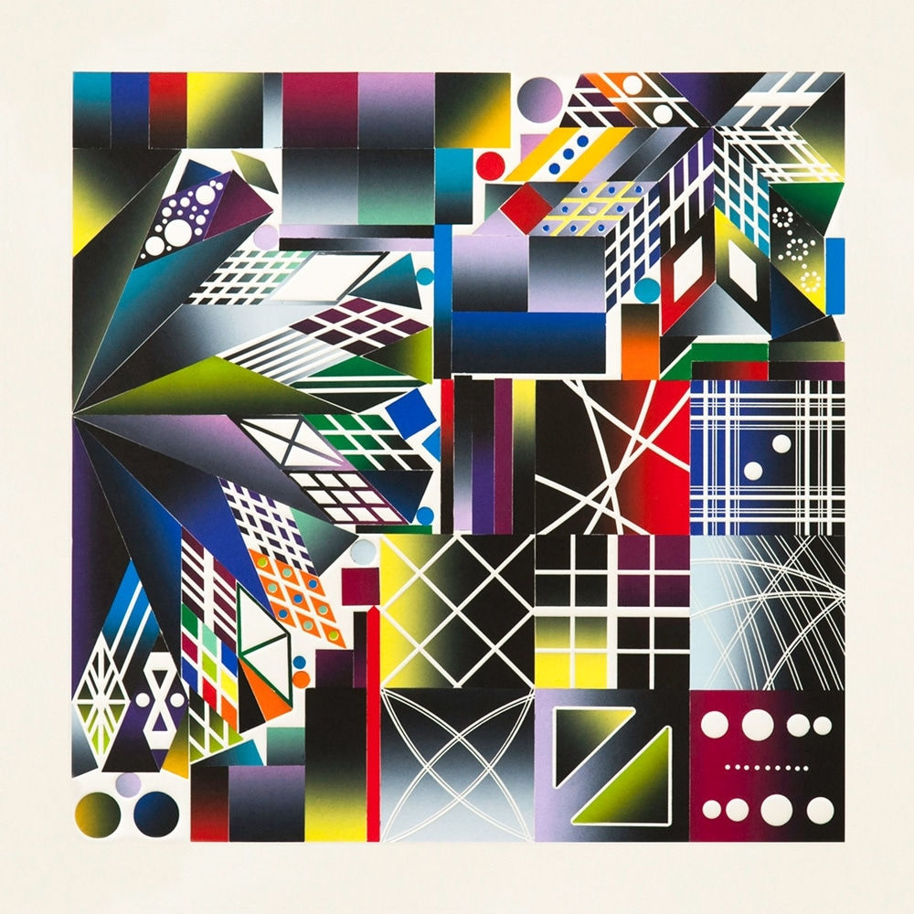 Polly Apfelbaum, Atomic Mystic Puzzle 3, 2017