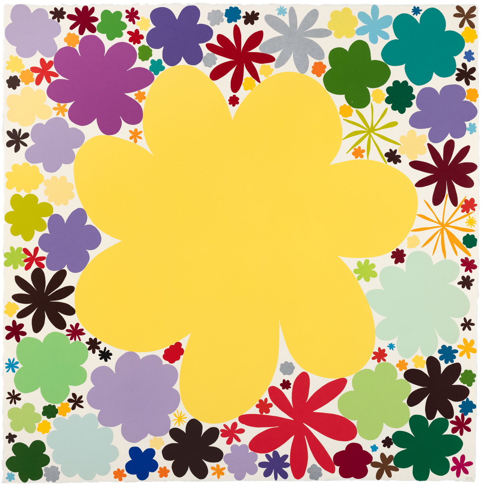 Polly Apfelbaum, Lover's Leap 24, 2008