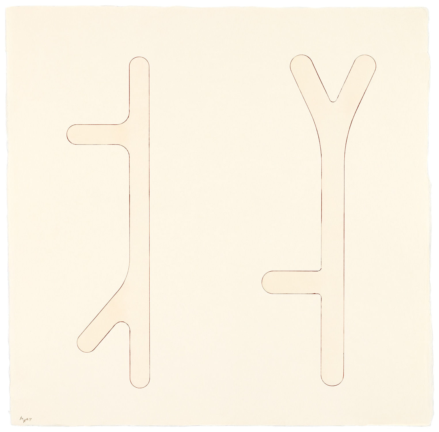 Michael Heizer Durham Press Altars Etching and Aquatint Portfolio Print Edition