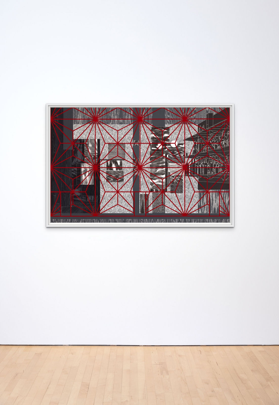 Hurvin Anderson Durham Press Welcome Series Monos Woodblock Screenprint Print Edition