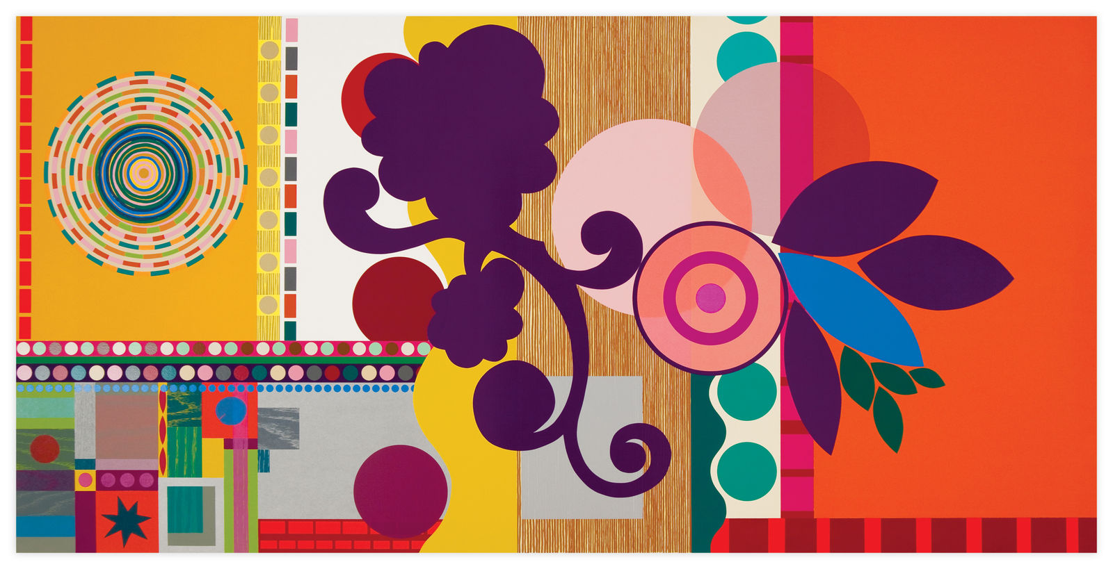 Beatriz Milhazes Cinnamon Print Edition