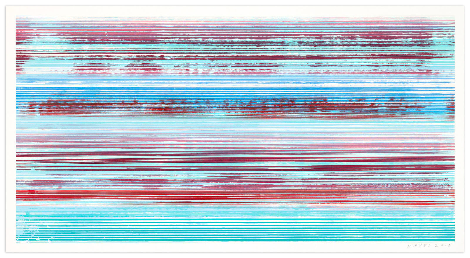 James Jamie Nares Durham Press Iron Horse Series Screenprint monoprints