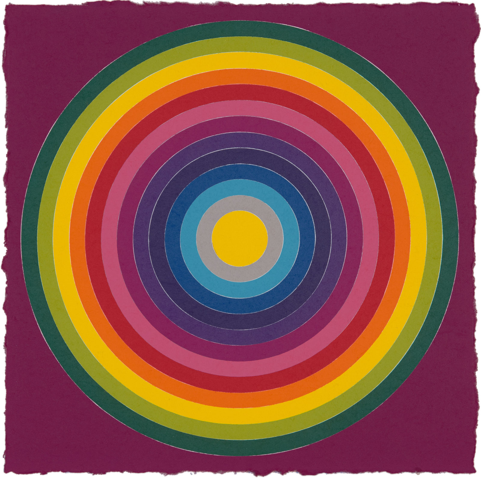 Polly Apfelbaum, Target Practice 25, 2020