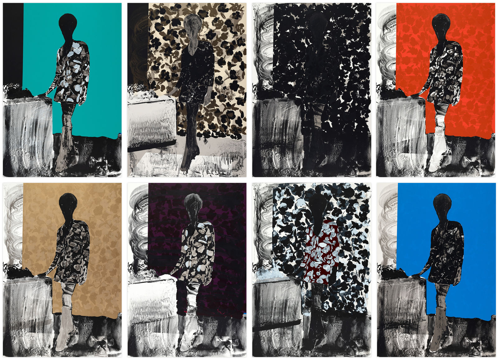 Hurvin Anderson Mrs. S. Keita Print Edition