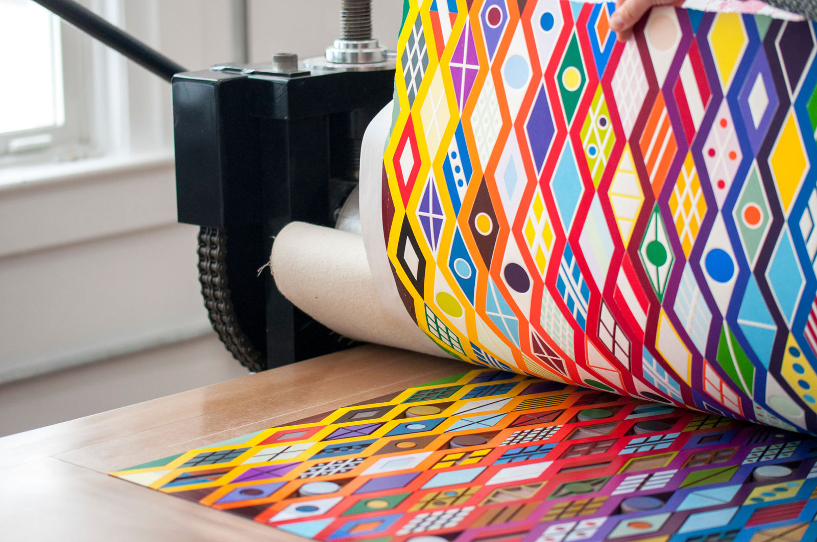 Polly Apfelbaum Emperor Twist Print Edition