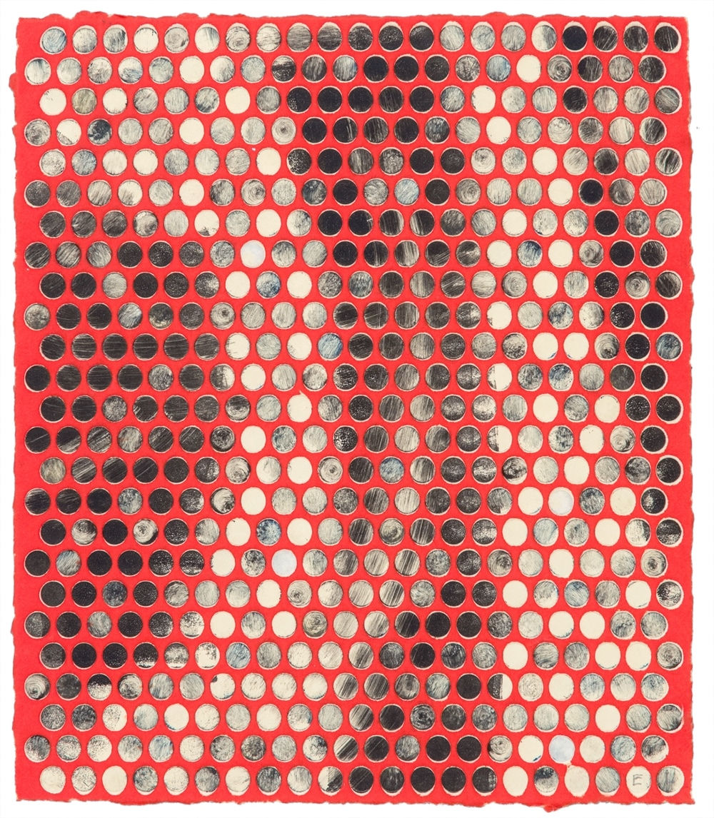 Emil Lukas Double Event Bubble 1733 XV Mono Print