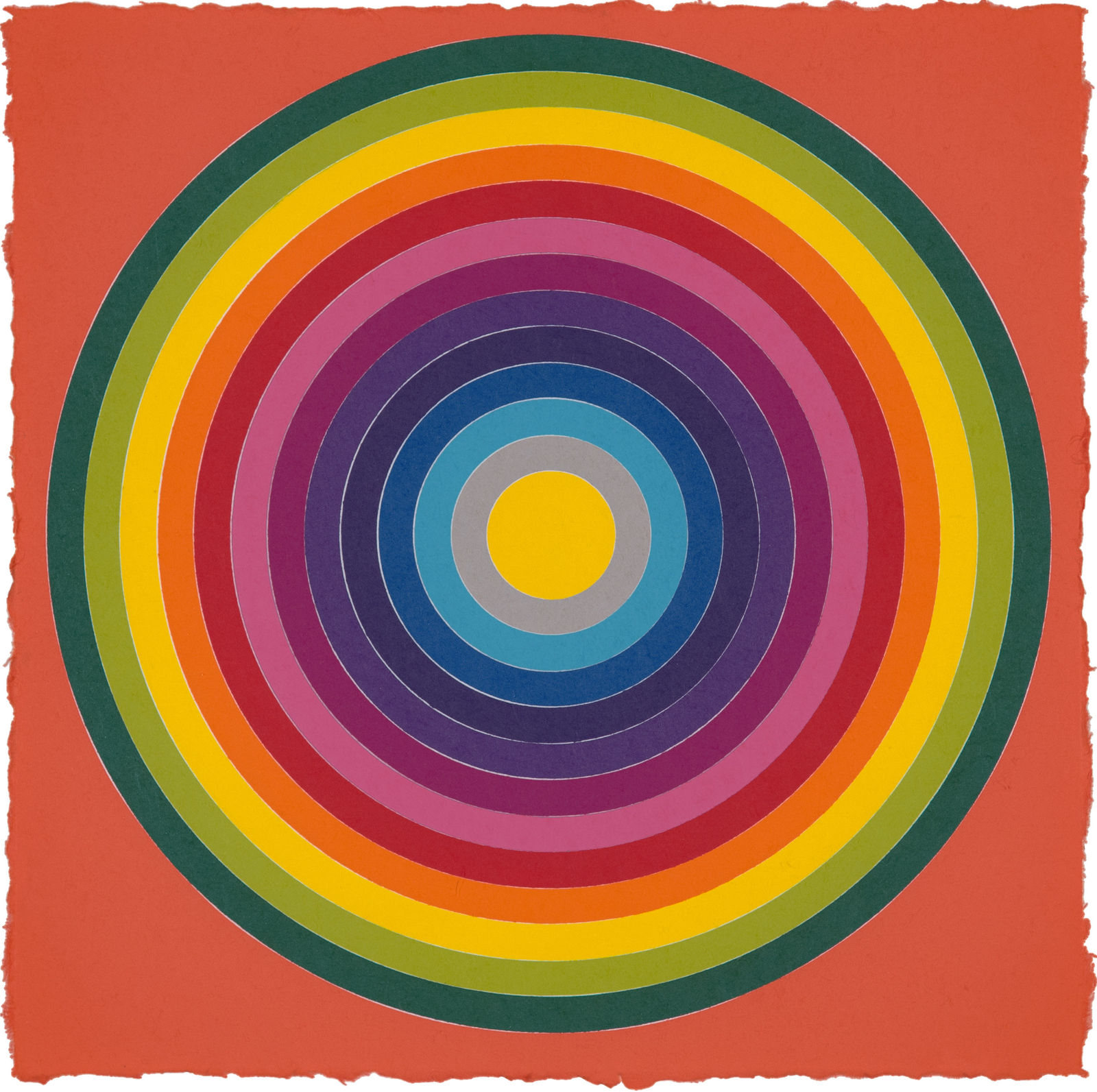 Polly Apfelbaum, Target Practice 16, 2020