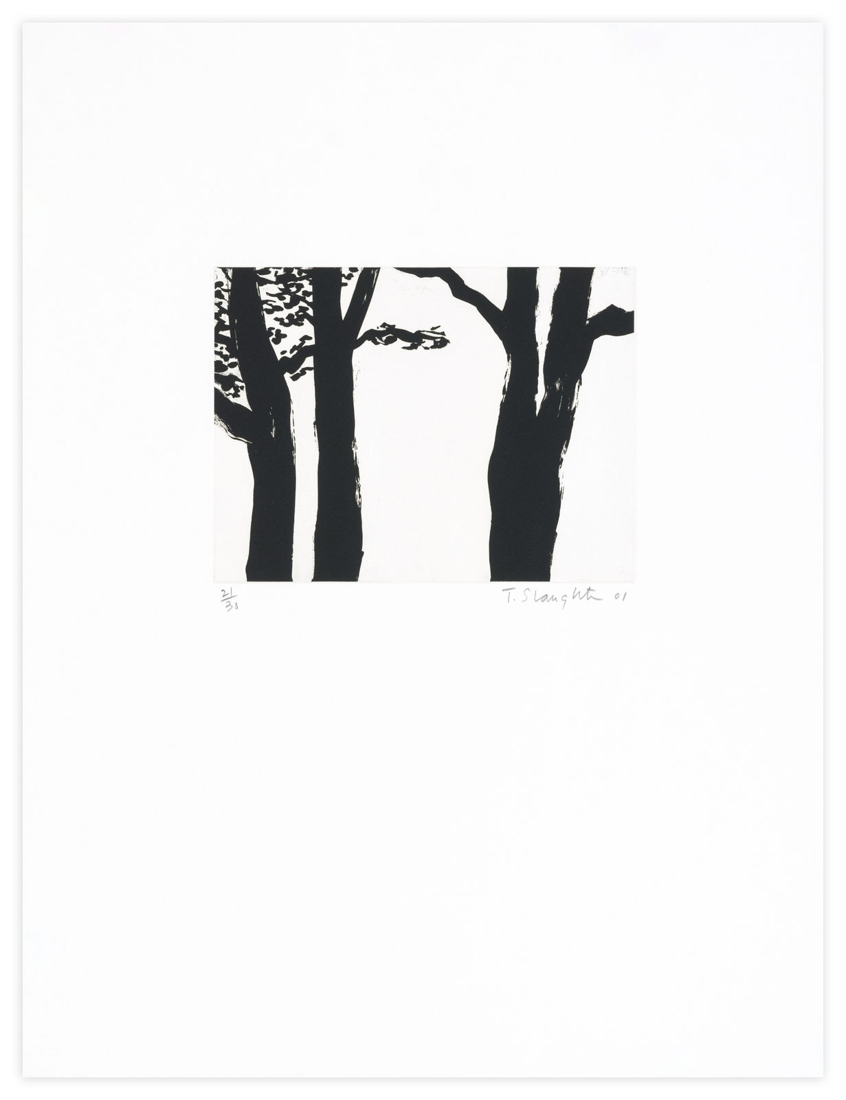 Tom Slaughter Three Trees Print Edition