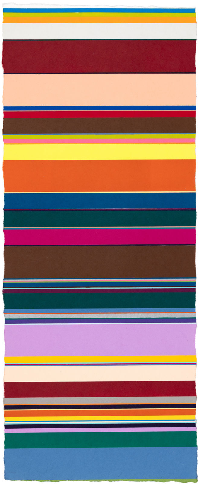 Polly Apfelbaum, Stripe for Stripe 5, 2024