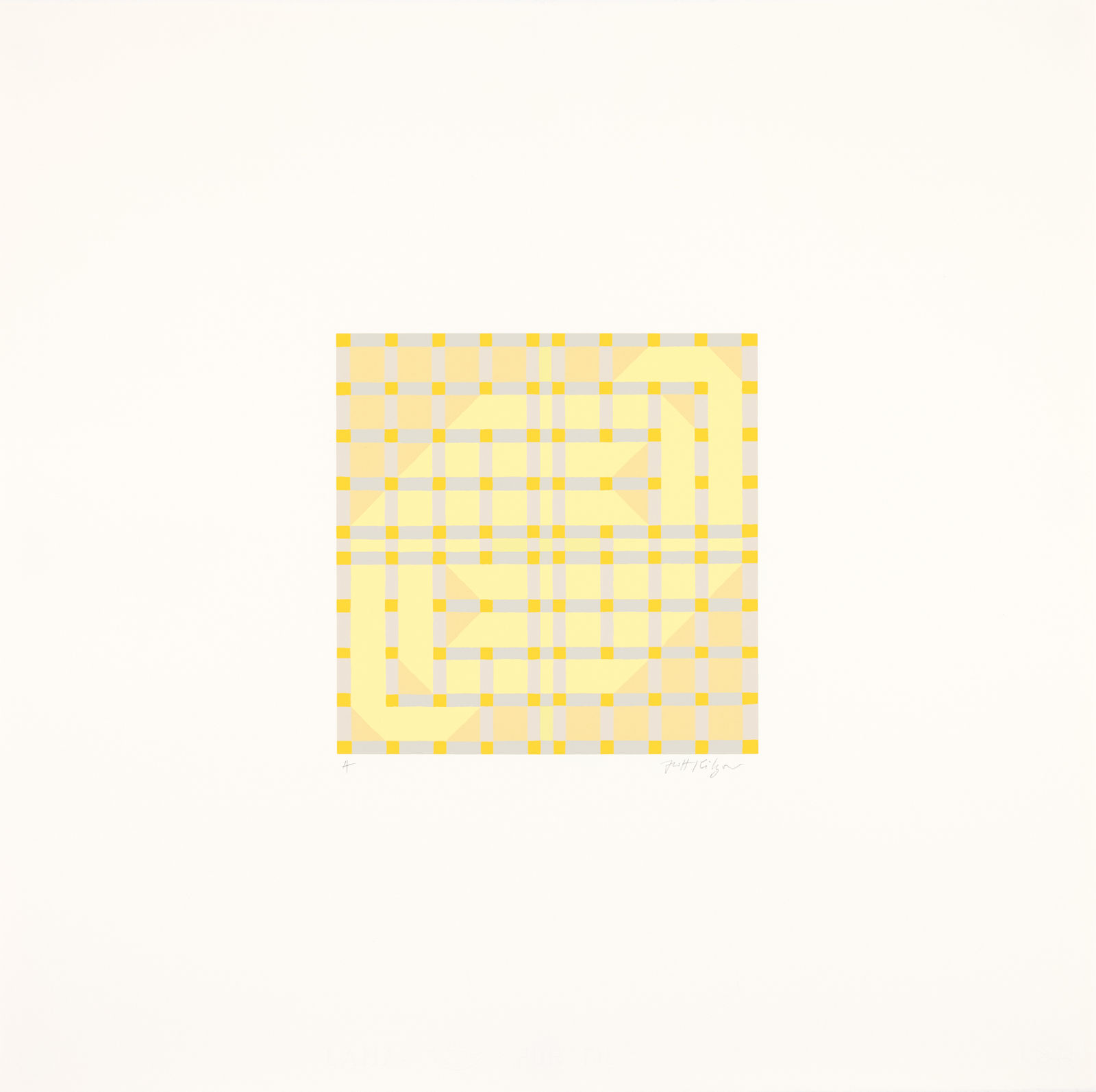 Scott Kilgour Durham Press D/21F Illuminations Etching Edition Portfolio Print