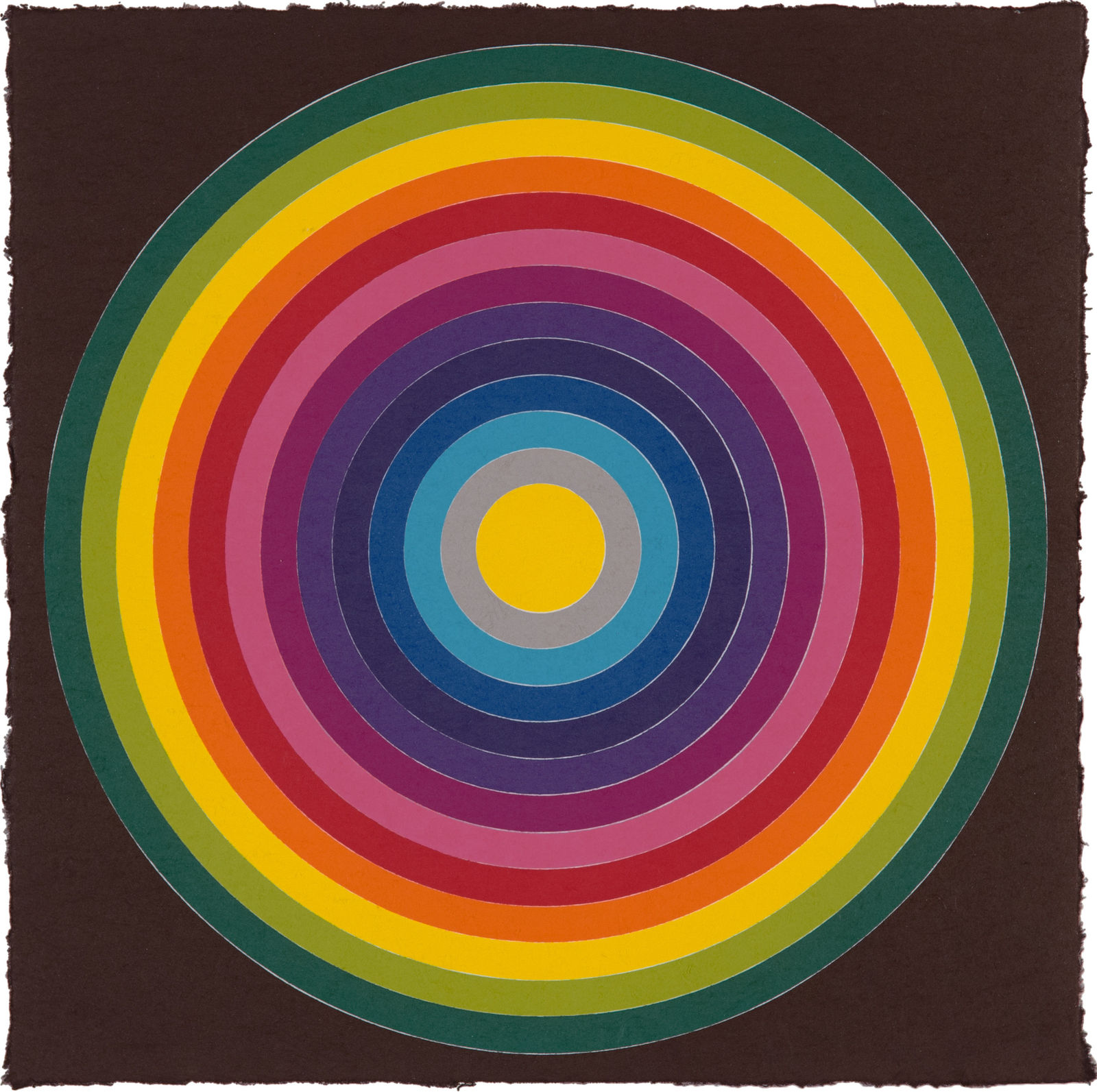 Polly Apfelbaum, Target Practice 9, 2020