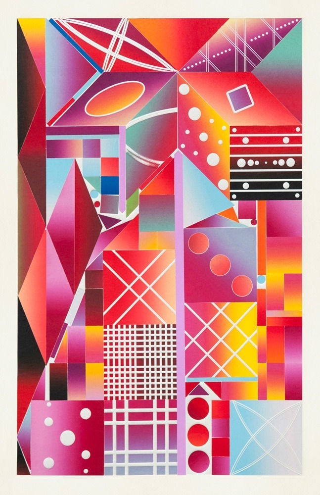 Polly Apfelbaum, Atomic Mystic Aura 10, 2017