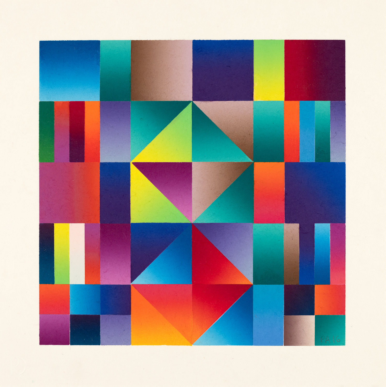 Polly Apfelbaum, Atomic Mystic Particle 19, 2016