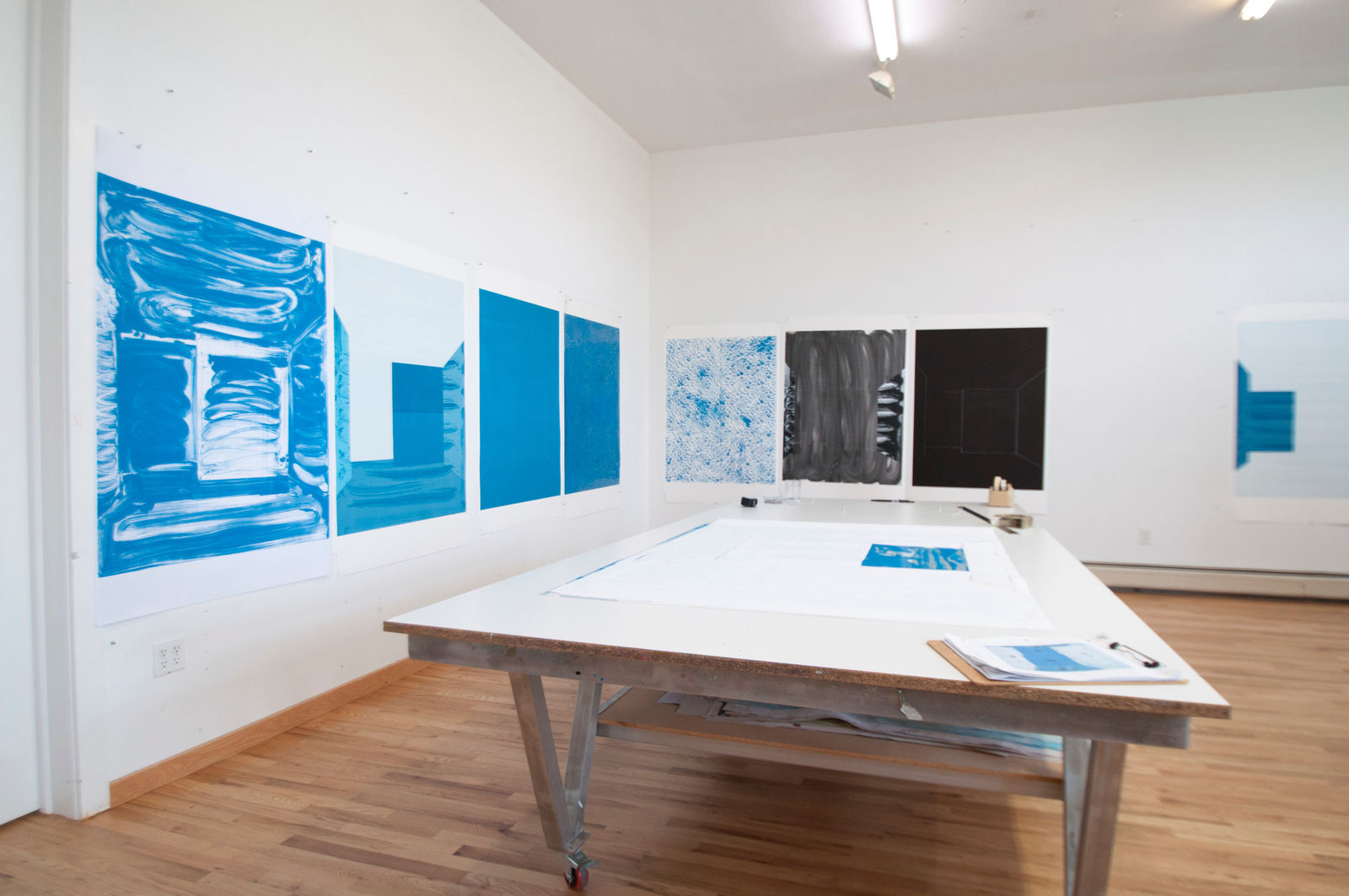 Hurvin Anderson, The Attic 5 , 2022