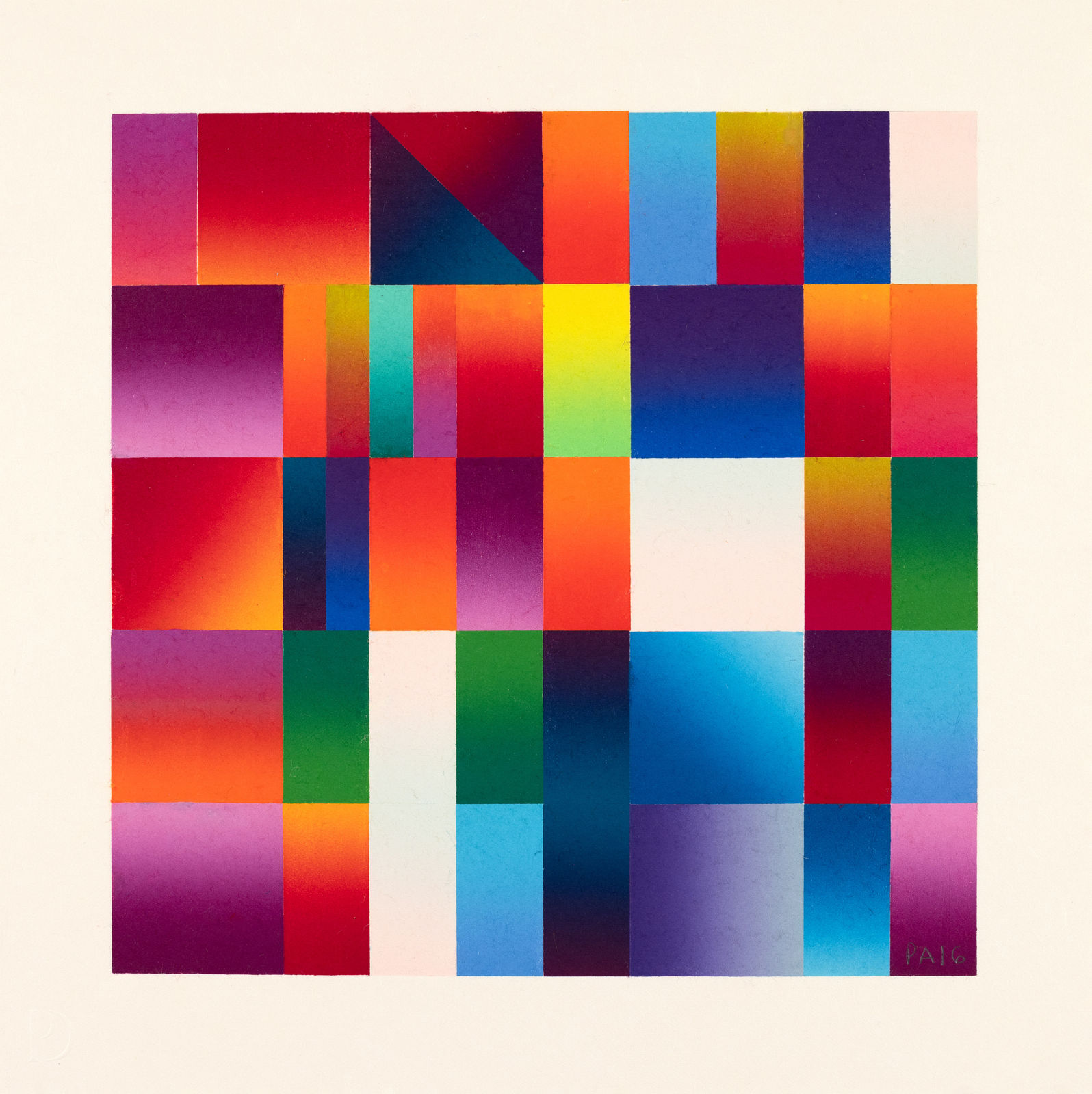 Polly Apfelbaum, Atomic Mystic Particle 9, 2016