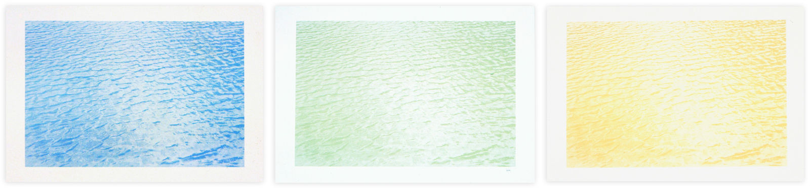 Ray Charles White, Water, Wind, Light (Yellow), 1997