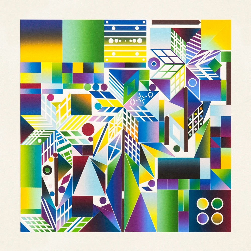 Polly Apfelbaum, Atomic Mystic Puzzle 11, 2017