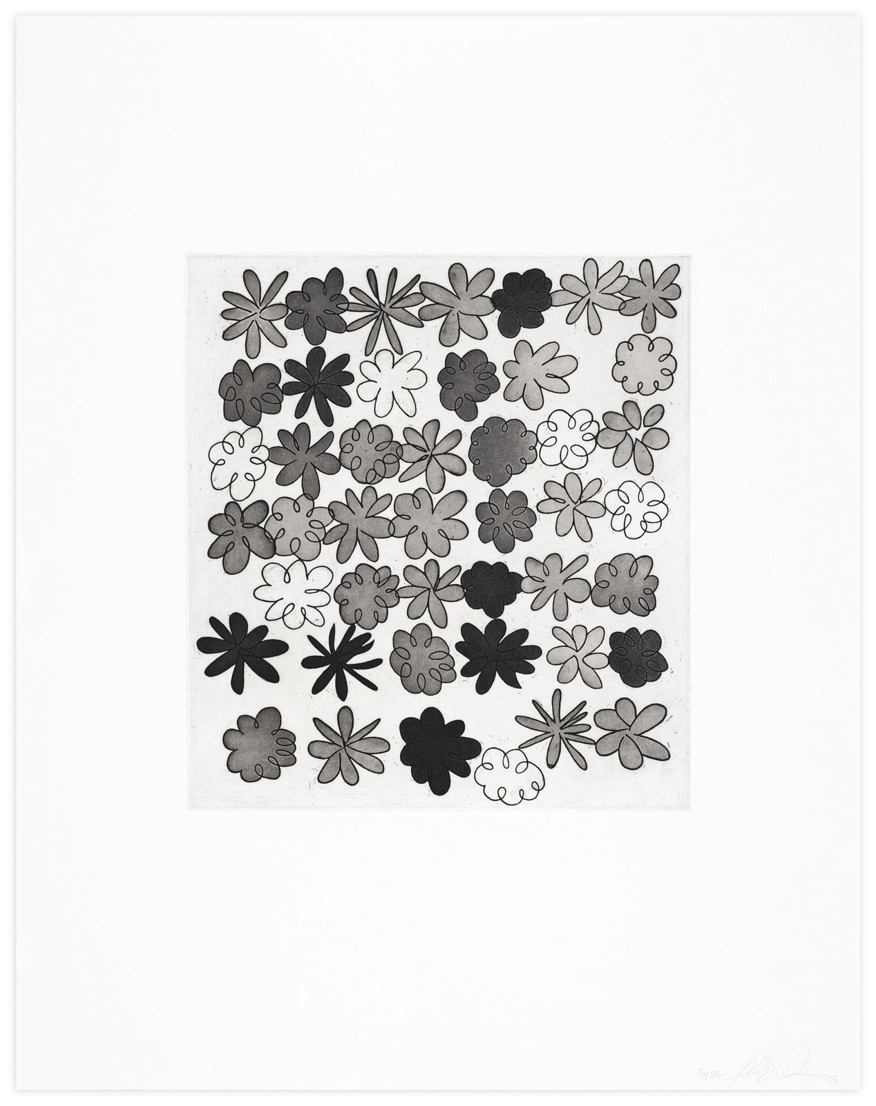 Polly Apfelbaum Love Flowers Print Edition Durham Press