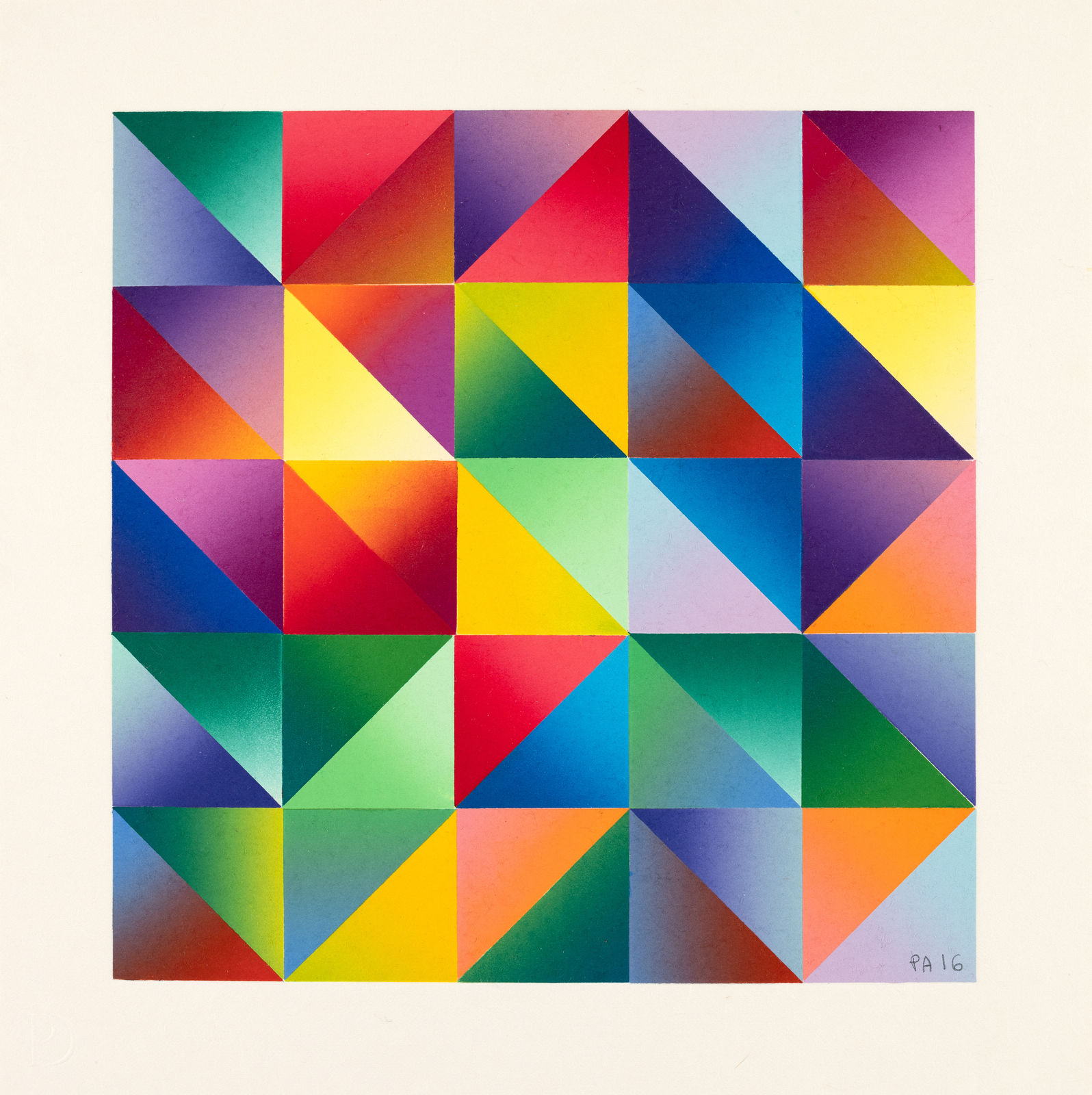 Polly Apfelbaum, Atomic Mystic Particle 20, 2016