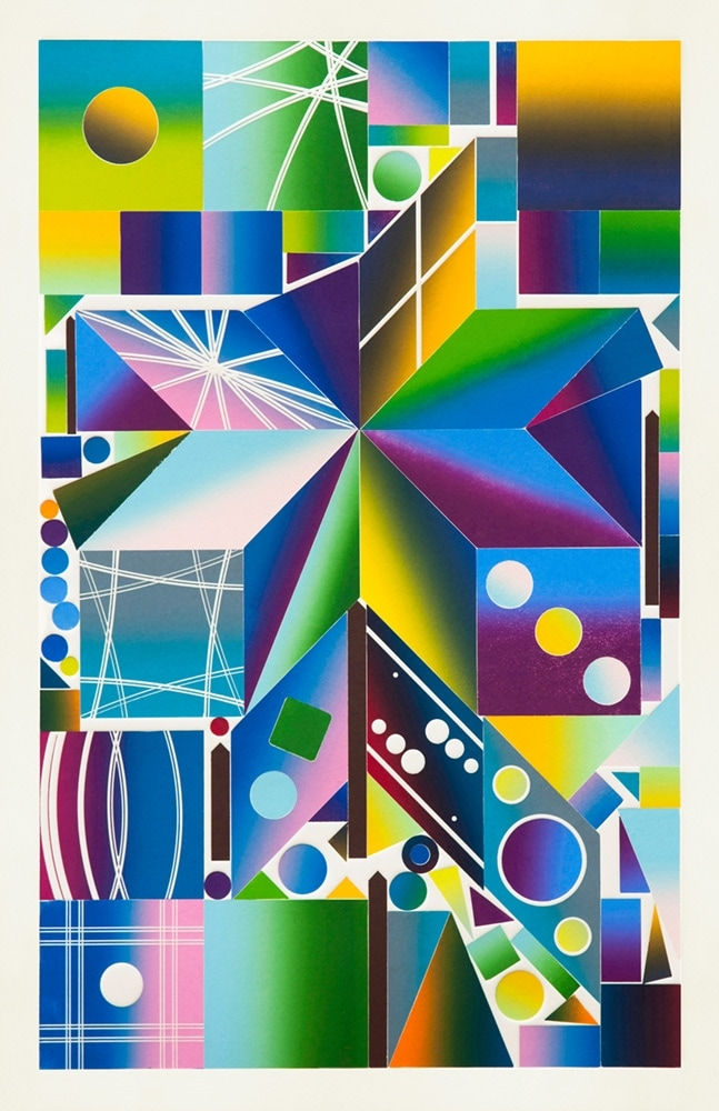 Polly Apfelbaum, Atomic Mystic Aura 13, 2017