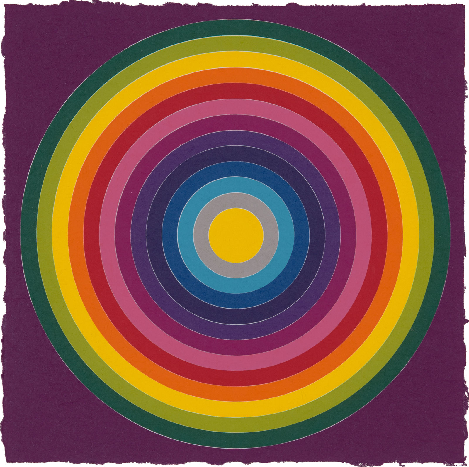 Polly Apfelbaum, Target Practice 14, 2020