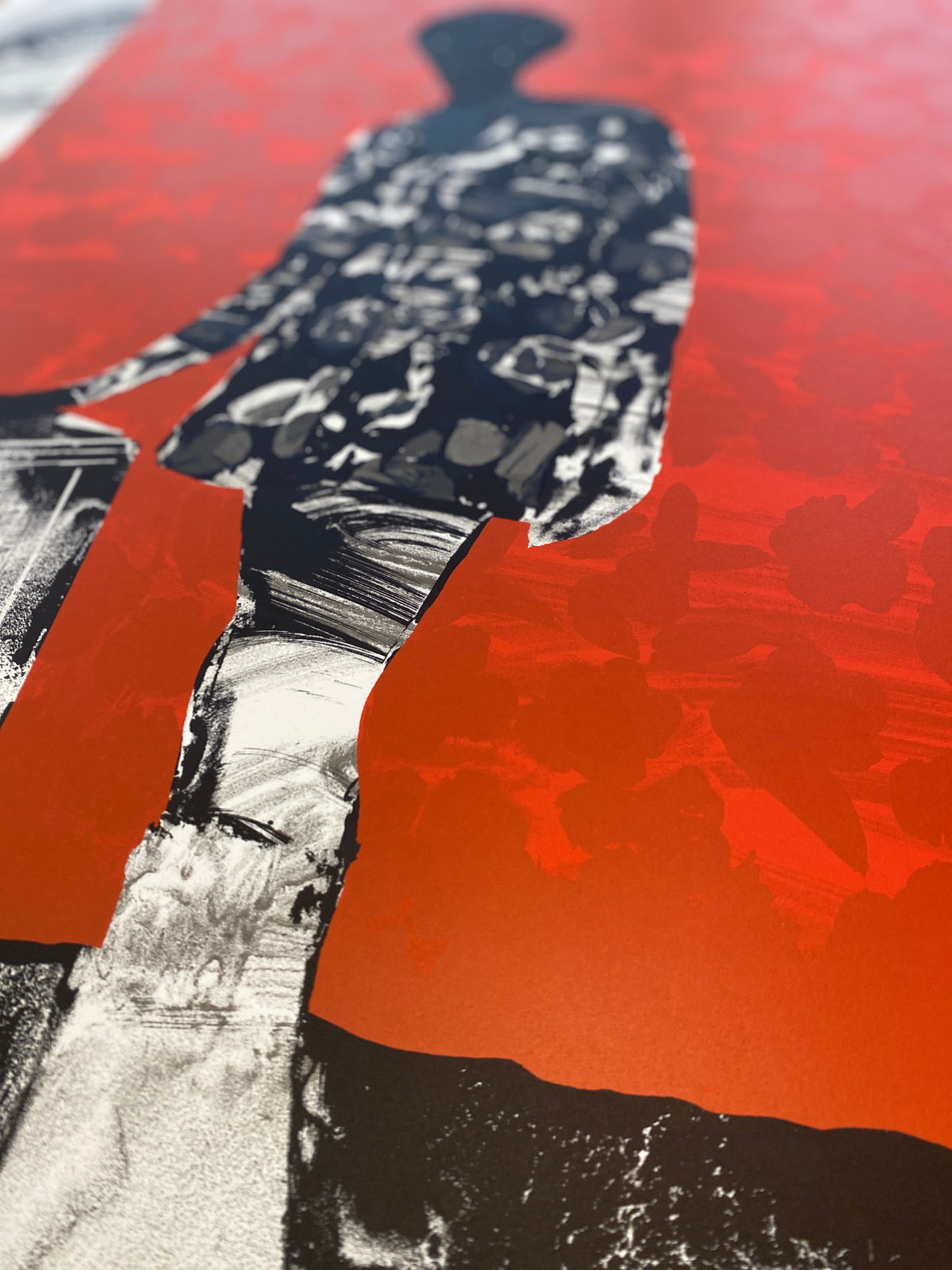 Hurvin Anderson, Mrs. S. Keita - Red, 2010