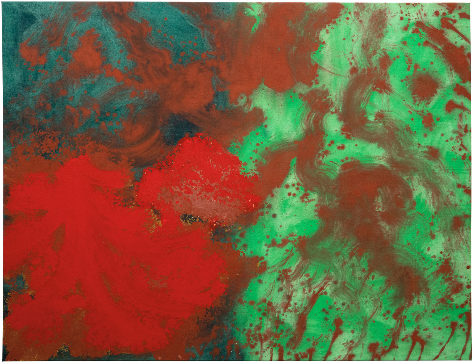 David Roth, Flowerpainting (Vienna) #5, 2021