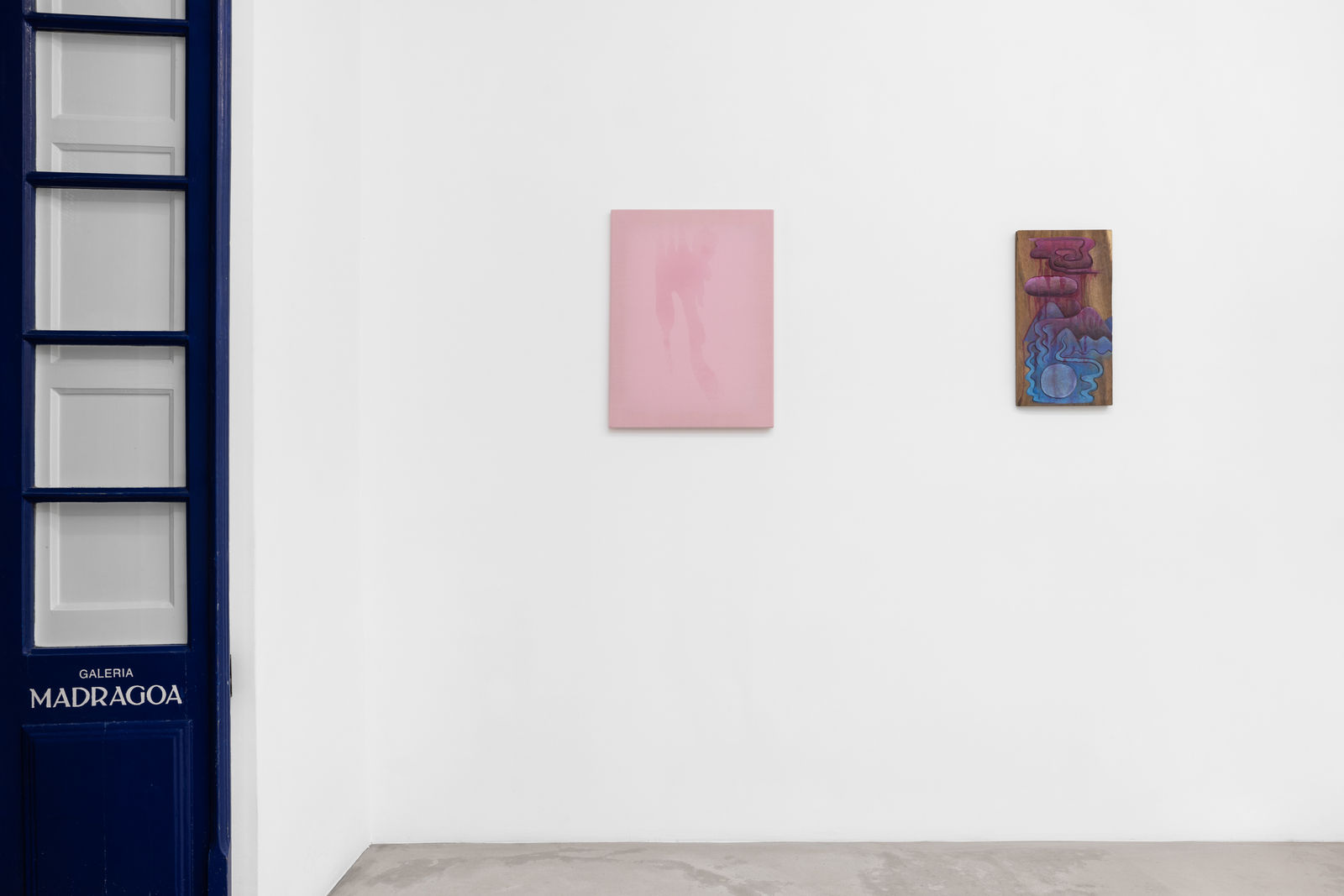 Alex Farrar, Waver I (sweat painting), 2019