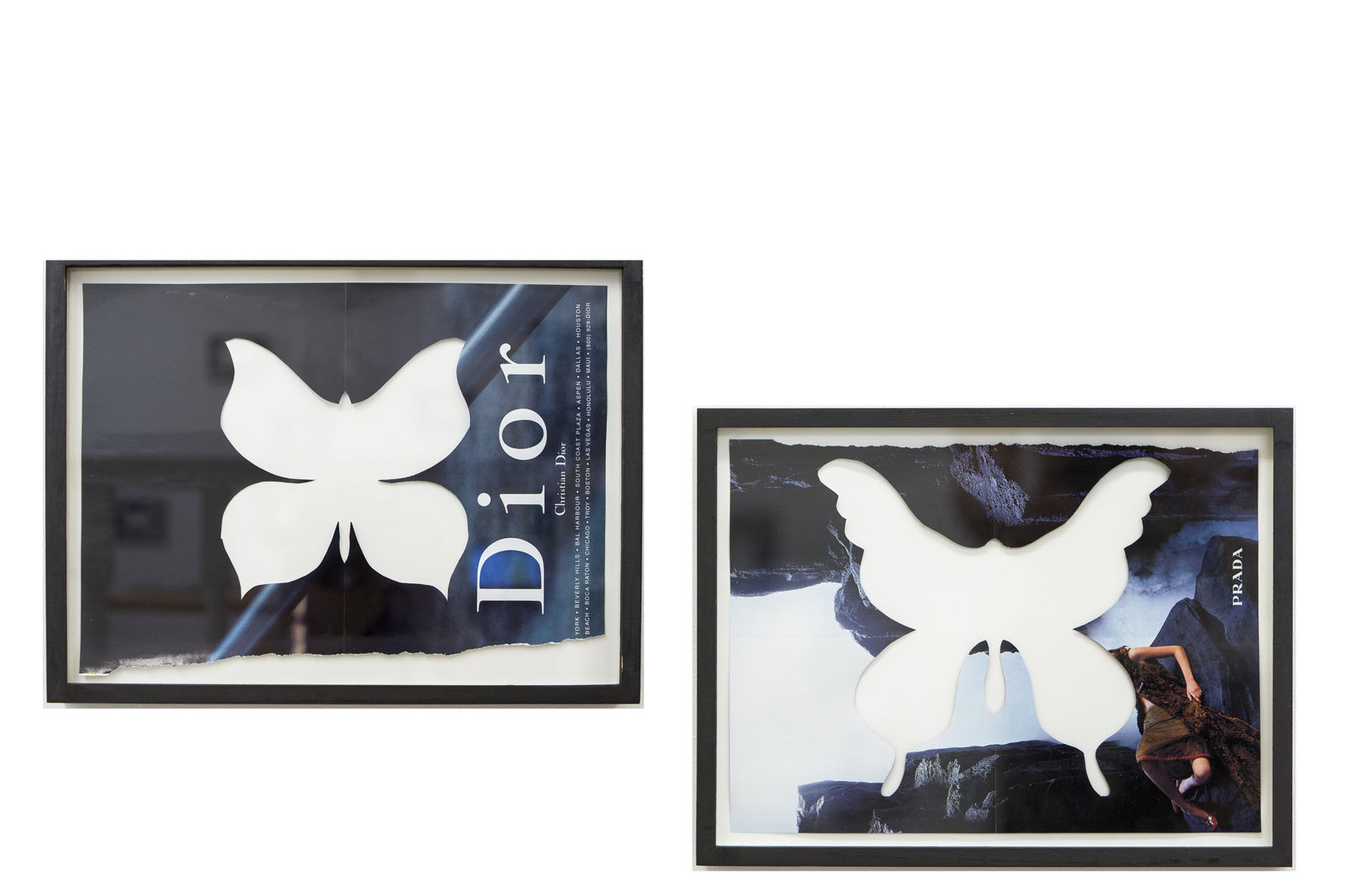 Jonathan Monk, Butterflies Cut Out And Encouraged To Fly Away (12), 2016, size 30, 2016