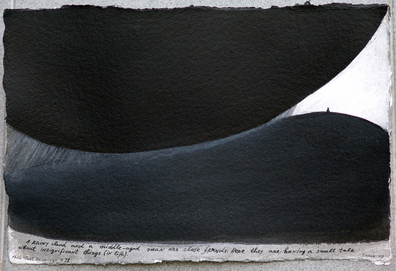 Nedko Solakov, Just Drawing #21, 2009