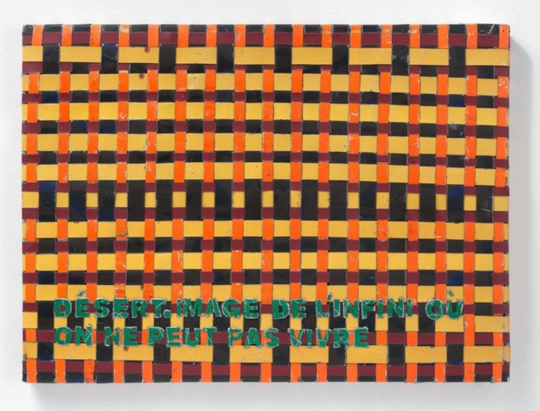 Adel Abdessemed, Cocorico painting, Désert. Image de l’infini où on ne peut pas vivre, 20172018